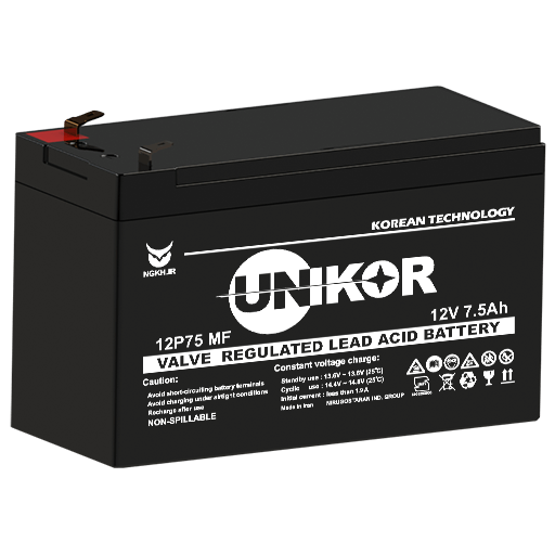 UPS battery 7.5 ampr UNIKOR