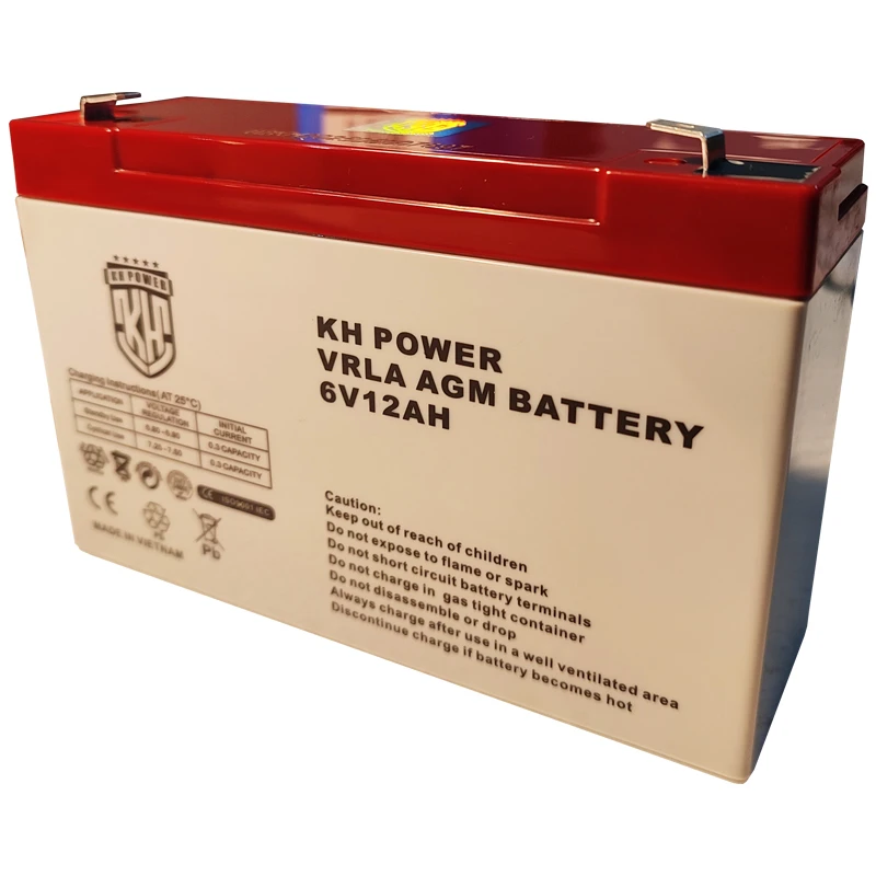 باطری 6 ولت 12 آمپر ماشین یا موتور شارژی